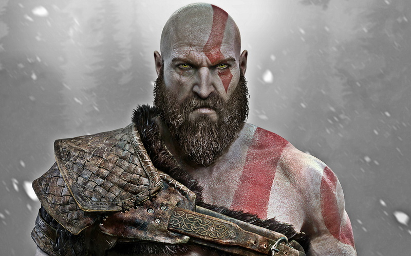 fantasy, 4K, slash, beginning, fighting, action, hack, adventure, game, god, norse, new, kratos, war, warrior, video, ascension