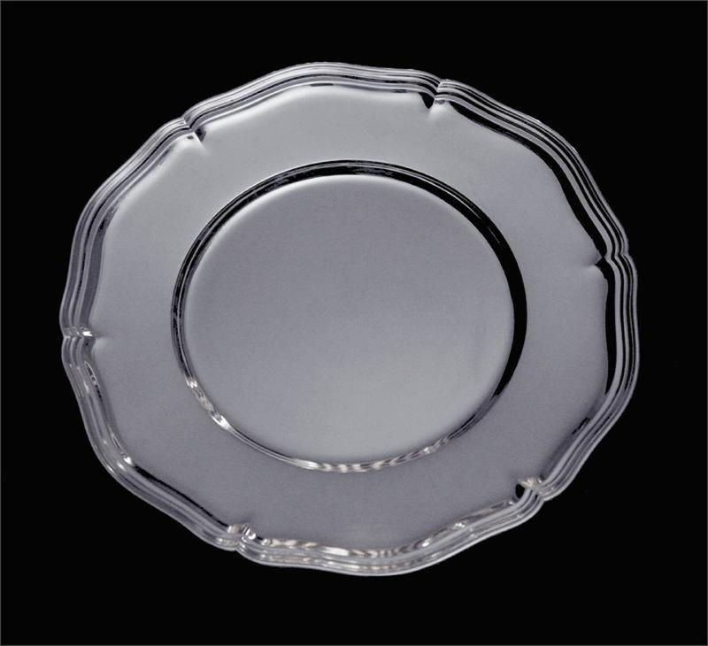 black background, empty, black color, single object, transparent, copy space, crockery, circle, household equipment, shape, studio shot, metal, sterling silver candelabra