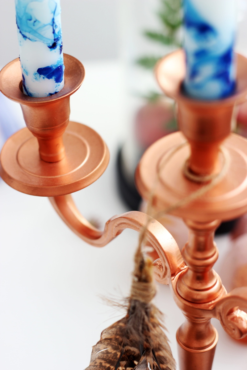 pattern, close-up, art and craft, day, 5K, selective focus, representation, center piece, marbled, copper, brass, holding, candle, leisure activity, candles