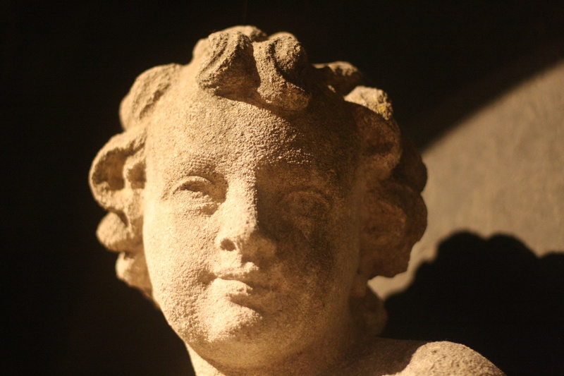 headshot, 4K, adult, representation, shadow, close-up, statue, stone, stone material, antique, history, ancient, craft, ancient civilization, religion