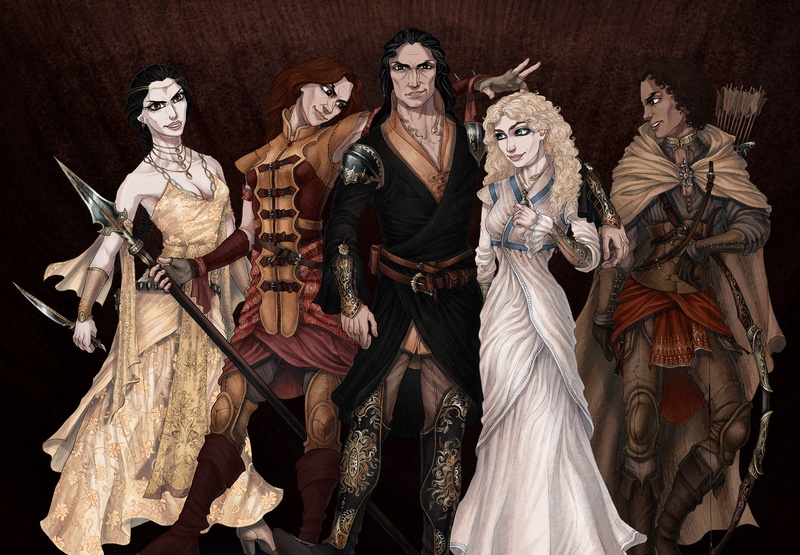 Fantasy, Nymeria Sand, Obara Sand, Oberyn Martell, A Song Of Ice And Fire, Tyene Sand, 1080P