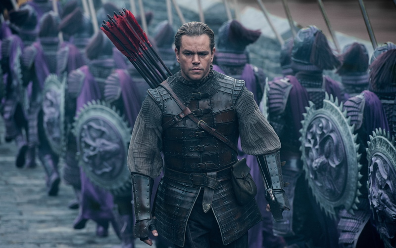 4K, 4K, The Great Wall, Matt Damon