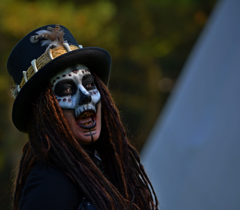 focus on foreground, day, one person, clothing, halloween, costume, hairstyle, portrait, evil, elf fantasy fair, fair, hat, arcen, hair, monster - fictional character