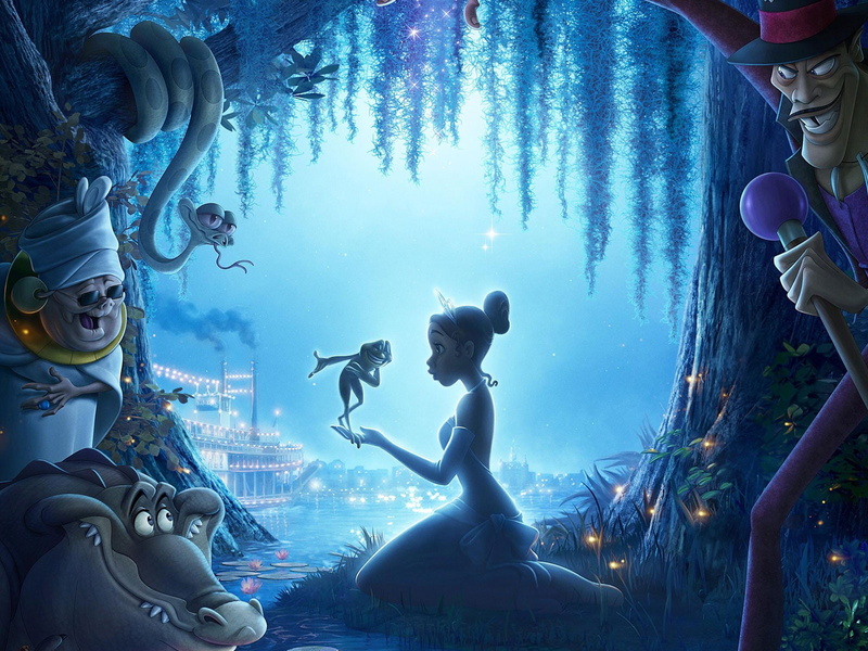 720P, princess, frog, movie