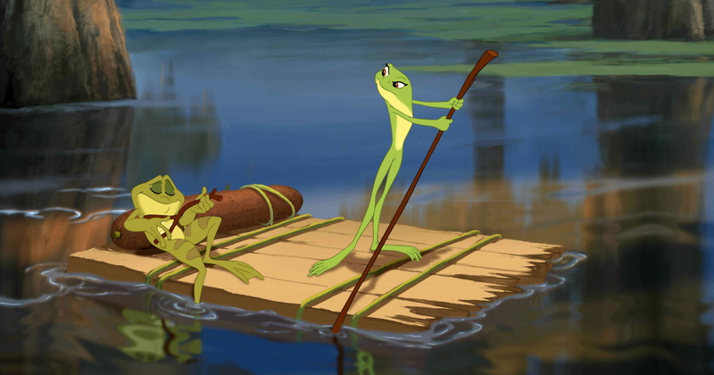 romantic, 4K, musical, frog, family, and, the, fantasy, romance, animation, 1princessfrog, disney, princess