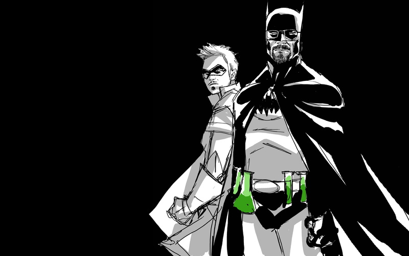one person, low angle view, portrait, cut out, illustration, Breaking Bad, Batman, indoors, human representation, men, front view, nature, alcohol, studio shot