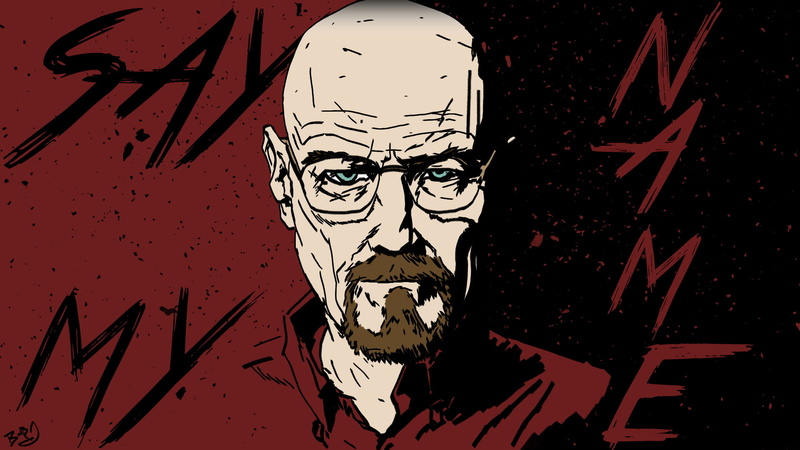 Breaking Bad, artwork, 1080P, Walter White