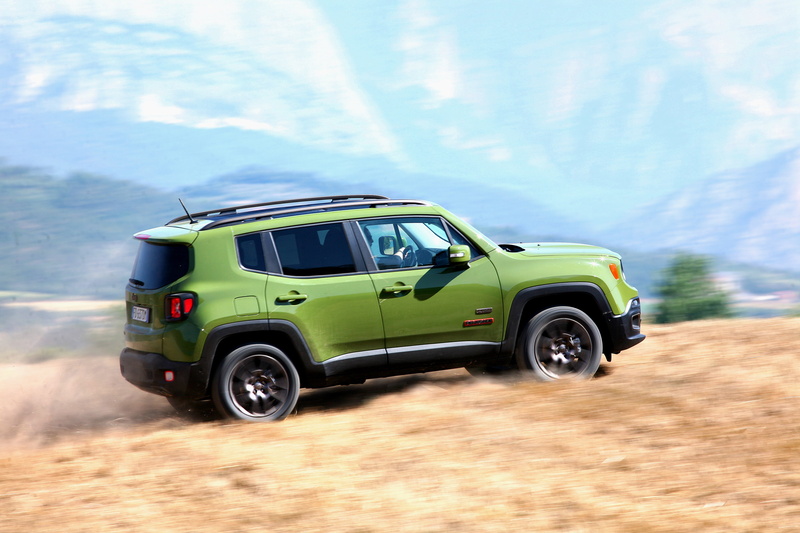 Anniversary, Jeep, Renegade, Car, 2016, Worldwide, Green, 75th, 4K