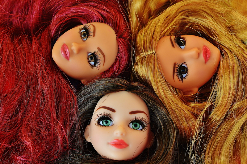 beauty, headshot, Clique, hairstyle, figure, human representation, people, portrait, face, Friendship, Girl, pretty, charming, doll, children toys, human face