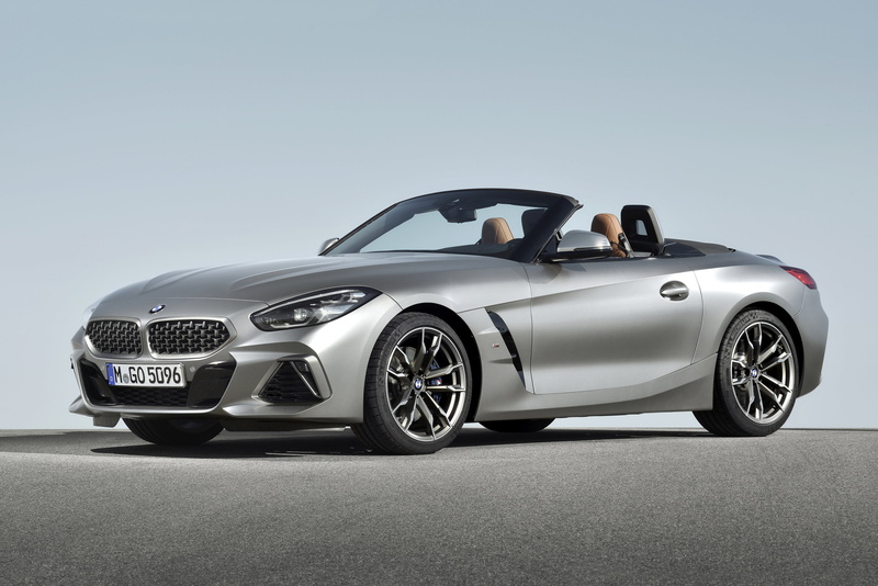 BMW Z4, double, G29, 4K, 2019, Z4, M40i, Roadster, grey, BMW