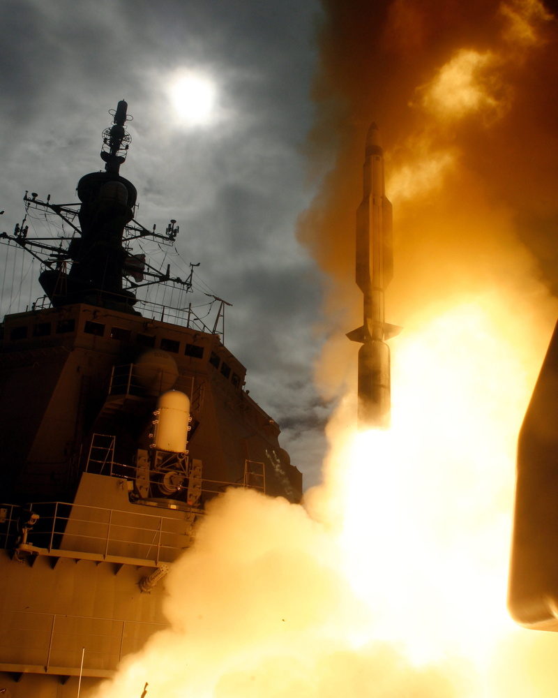 boat, air pollution, cloud - sky, JDS Kongo, missile test, night, factory, battleship, architecture, built structure, sky, 2K, sunset, building exterior