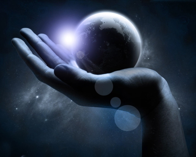 star - Space, ideas, The universe, body part, Earth, abstract, global business, gray, people, planet - Space, 720P, illustration, digital composite, mystery