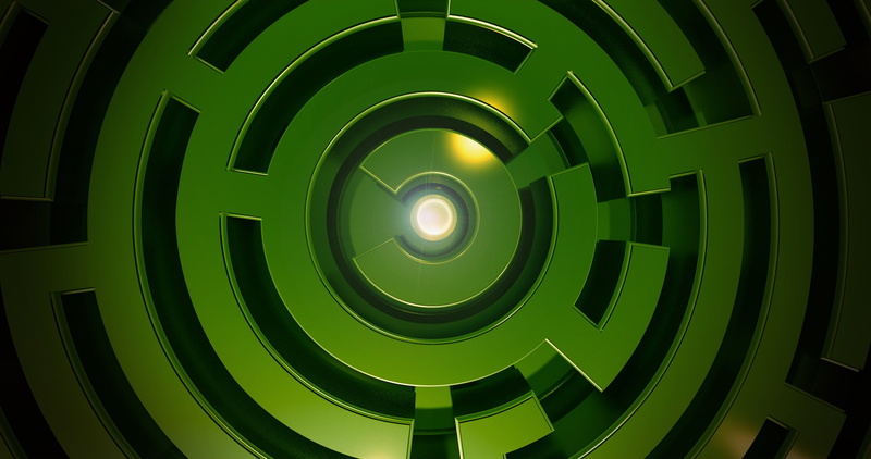 search, green light, abstract, industry, day, outdoors, shape, backgrounds, forward, modern, staircase, spiral, way out, meditation, design, no people