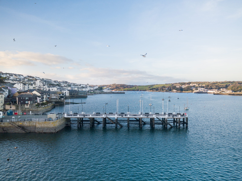 dock, day, no people, seagull, flying, sky, building, town, docks, urban, river, port, nautical vessel, architecture, bird, marina, cloud - sky, sun, animal themes
