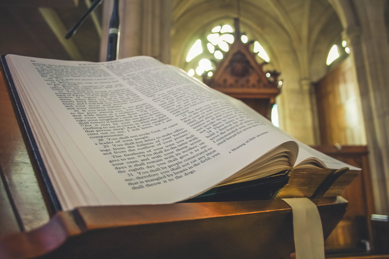 religion, church, no people, belief, religious, place of worship, 4K, icon, open, page, spirituality, bible, book, holy, education, indoors, sheet music
