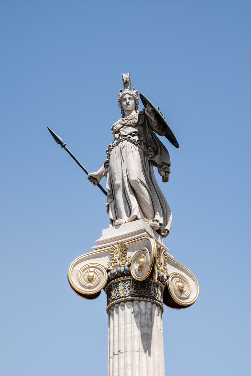the past, statue, athens, memorial, architecture, history, greece, architectural column, religion, ornate, ancient, day, monument, low angle view, sculpture