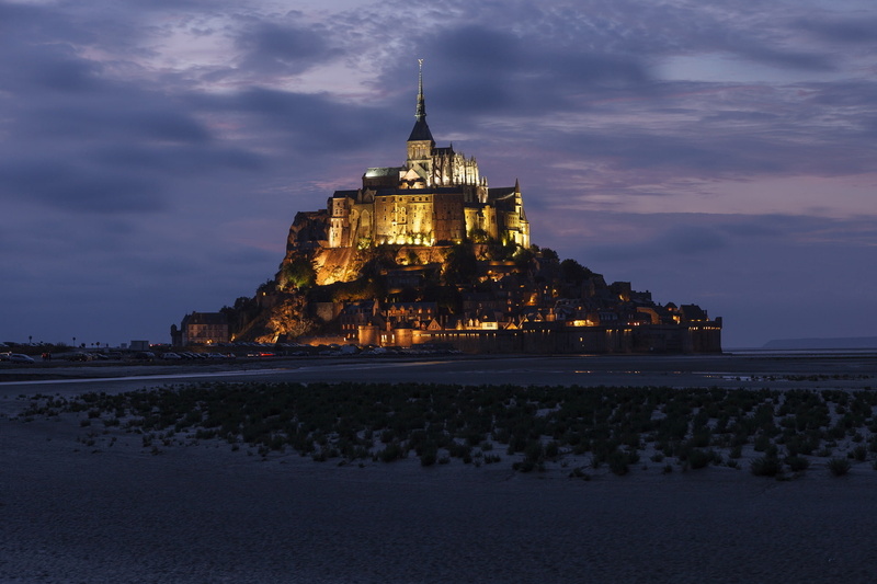 The Mont-St.-Michel, Basse-Normandie, 1080P, France