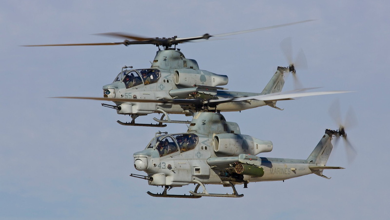 Helicopter, Bell AH-1Z Viper, 1080P, Aircraft, Military Helicopters