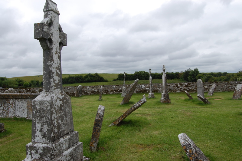 2K, Ruin, architecture And Buildings, Clonmacnoise, travel Locations, solid, Castle, crosses, ancient civilization, cross, cloud - sky, stone, architecture