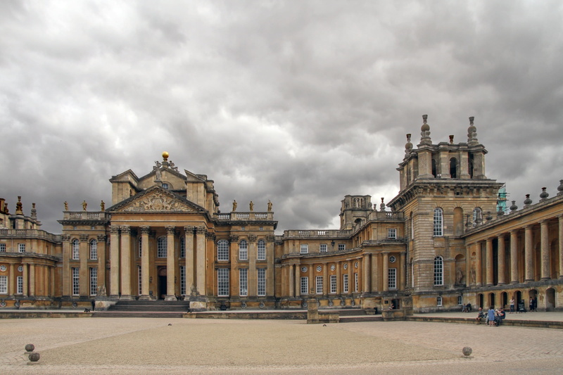 overcast, building, duke of marlborough, travel destinations, jamie spencer-churchill, built structure, sky, treasure houses, woodstock, history, castle