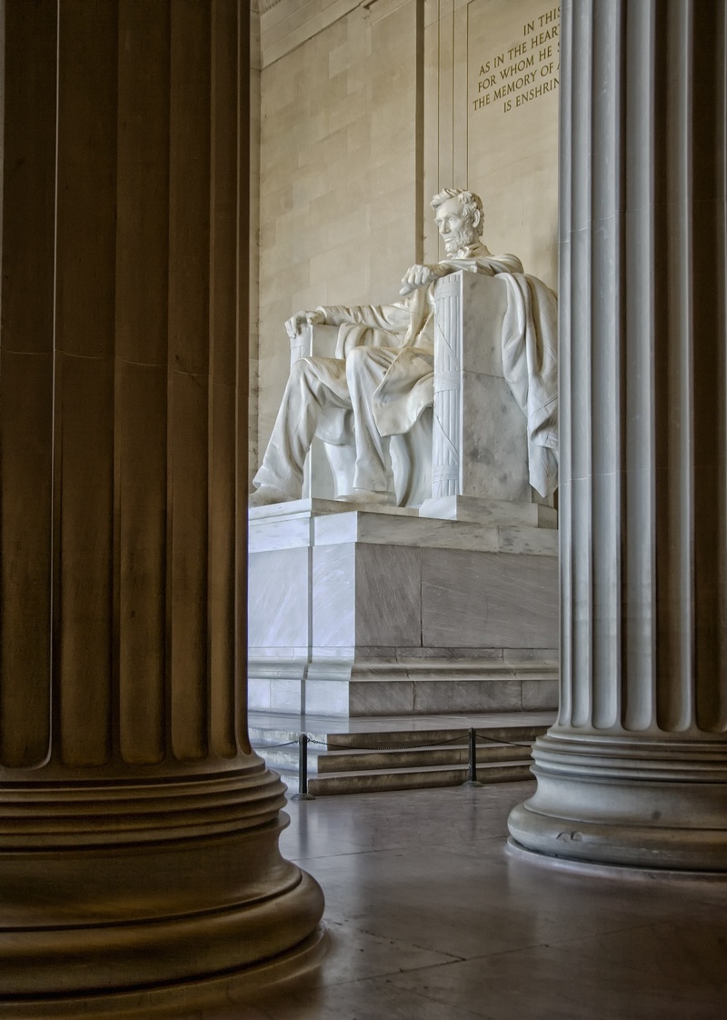 columns, lincoln memorial, no people, c, day, historic, 1080P, famous Place, creativity, architectural Column, destinations, built structure, building
