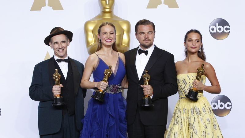 Most popular celebs, Mark Rylance, Alicia Vikander, 5K, Brie Larson, Leonardo DiCaprio, Oscar 2016, Oscar