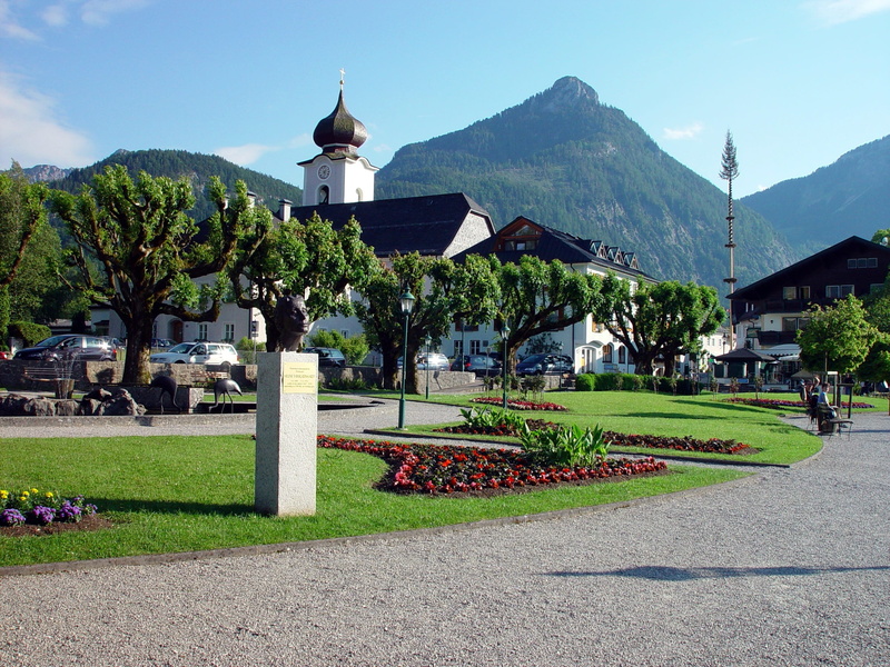 growth, lake wolfgang, footpath, salzburger land, beauty in nature, plant, architecture, building, sky, place of worship, Austria, religion, day, no people