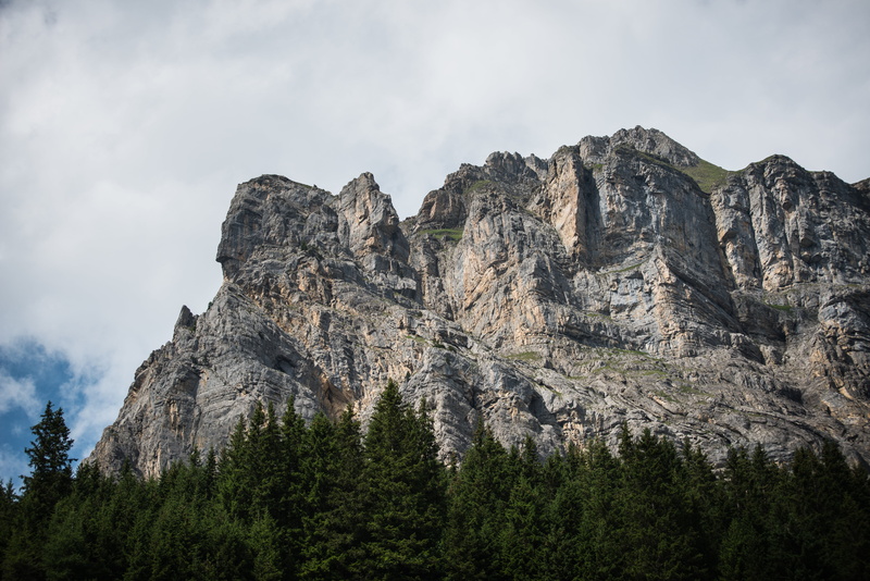 ridge, rock - object, day, near, environment, eroded, daytime, plant, sky, mountain range, rock, tranquil scene, scenics, grey, 5K, cloud - sky, nature
