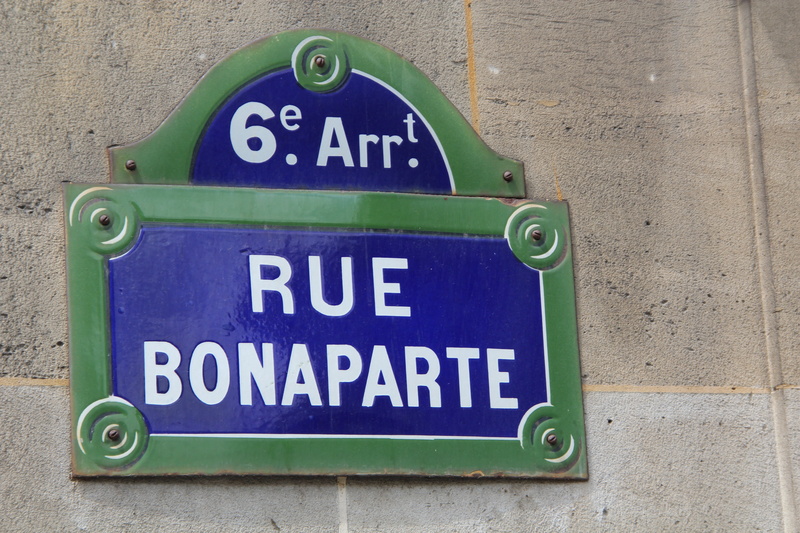 safety, rue, road, wall - building feature, bonaparte, architecture, metal, information, day, number, outdoors, sign, communication, protection, guidance