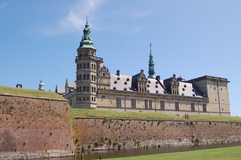 nature, building exterior, history, building, tower, 2K, architecture, tourism, helsingor, built structure, castle, fort, no people, the past, travel