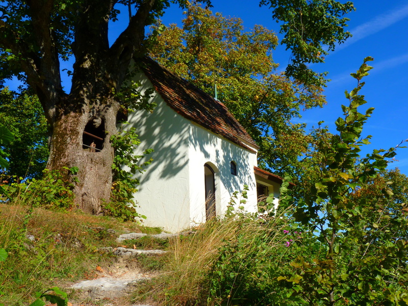 swabian, tann hamlet, church, sunlight, pass, rechbergle, graneggle, saint leonhard, alb, green color, architecture, house, land, destination, nature, grass