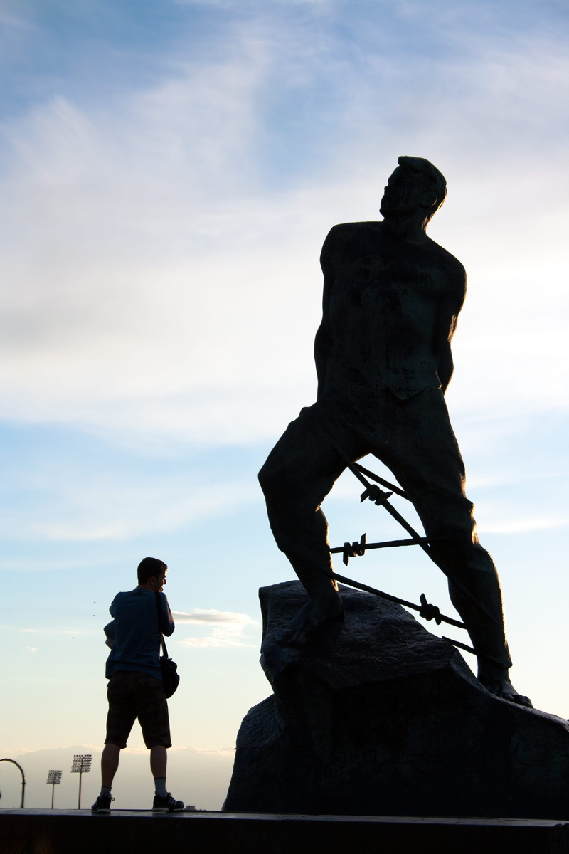 fighter, 4K, war, people, landmark, real people, sunset, tatarstan, hero, kazan, statue, summer, monument, soviet, solid, architecture, dzhalil, tatar