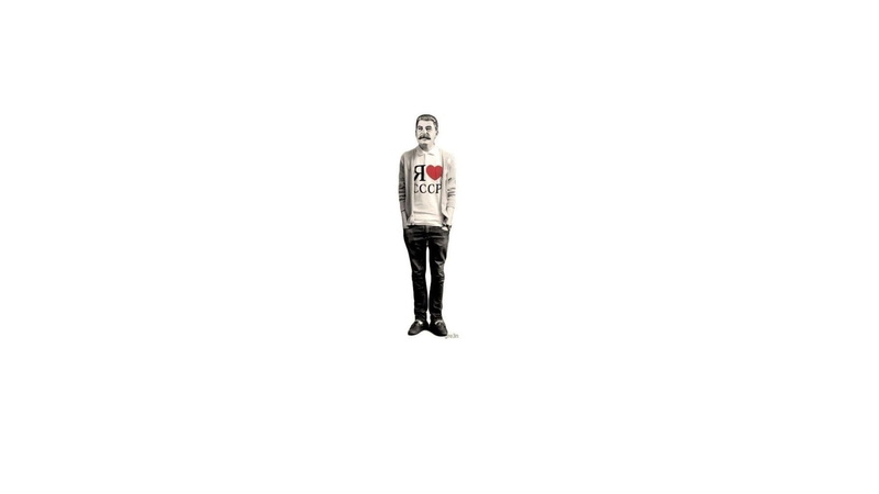 stalin, t-shirt, minimalism, ussr, 1080P