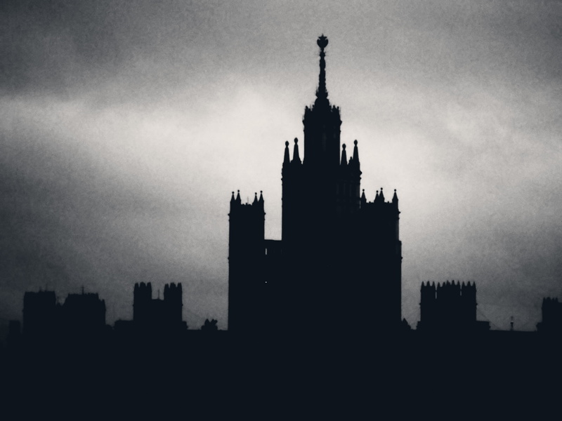 landscape, spire, landmark, cityscape, grunge, vintage, large, travel destinations, building exterior, stalin, facade, 4K, silhouette, big, urban, tower