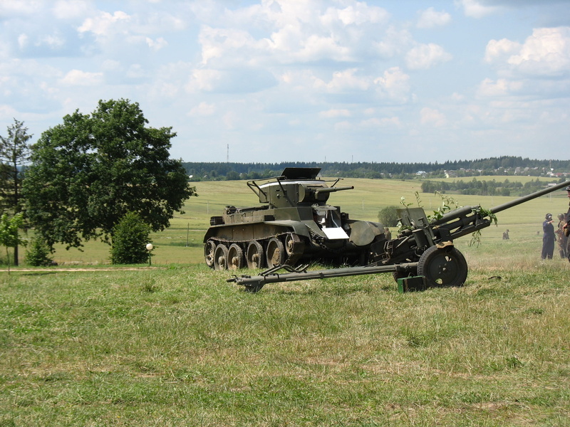tree, sky, landscape, land, museum, green color, nature, stalins line of defense, agricultural machinery, military, day, cloud - sky, transportation, 2K