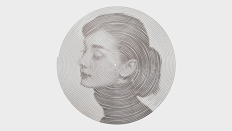 Audrey Hepburn, Circle, Artistic, Swirl, 1080P, Actresses