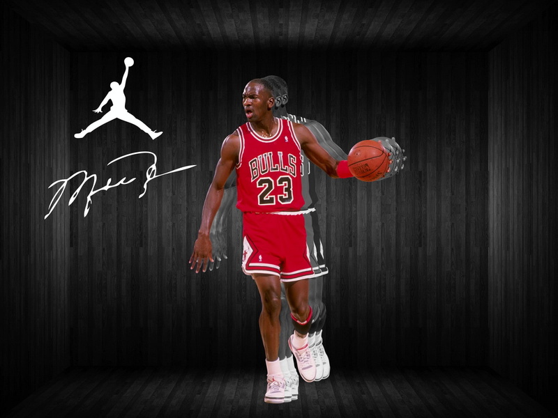 Michael Jordan, exercising, sportsman, clothing, portrait, sport, adult, standing, young adult, basketball, full length, vitality, people, healthy lifestyle