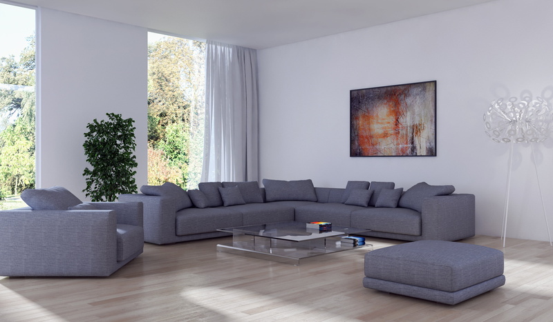 4K, pillow, picture, flower, sofa, interior, lamp, living room, table, chair
