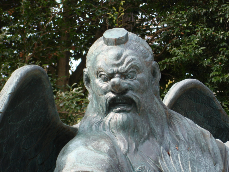 religion, human face, creativity, no people, architecture, close-up, craft, tree, Spirituality, nature, Statues, stone material, asia, park, statue, male likeness