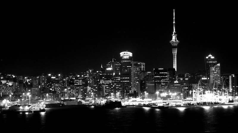tower, near, spire, 720P, night, built structure, tall - high, skyscraper, architecture, cityscape, outdoors, grayscale, city, building exterior, travel destinations