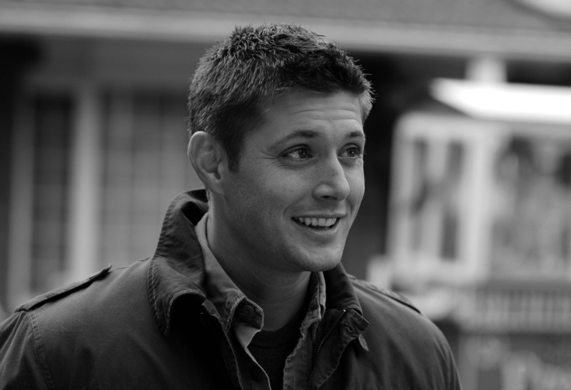 Dean Winchester, confidence, only Men, lifestyles, standing, front view, youth Culture, young Adult, happiness, looking, leisure activity, jacket, copy Space
