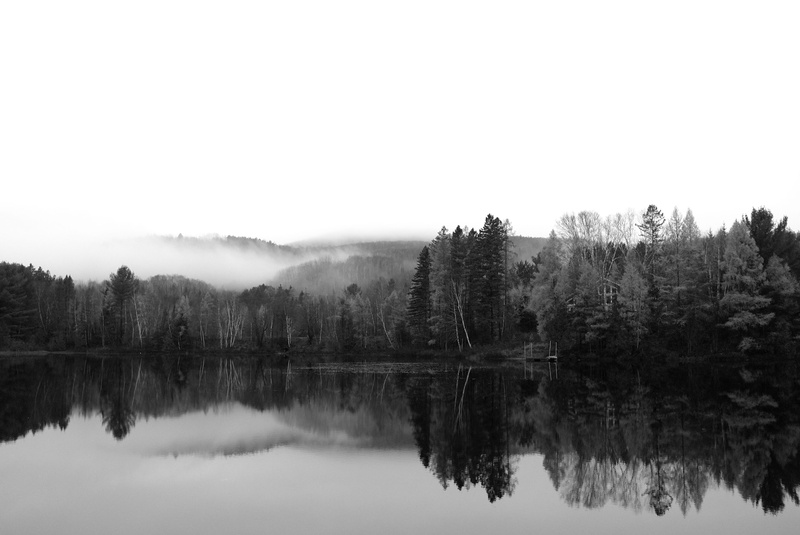 grayscale, sun, lake, rain, 4K, non-urban scene, water, waterfront, autumn, reflection lake, iphone background, vacation