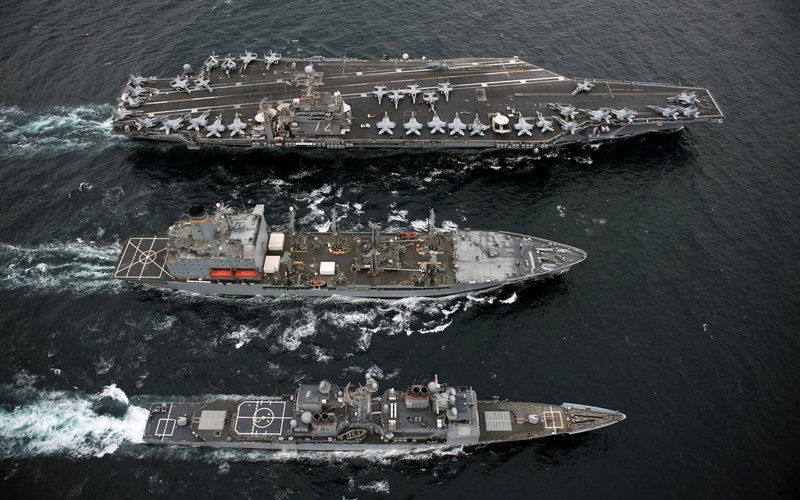 war, ship, airplane, 1080P, USS Abraham Lincoln (CVN-72), transport, military