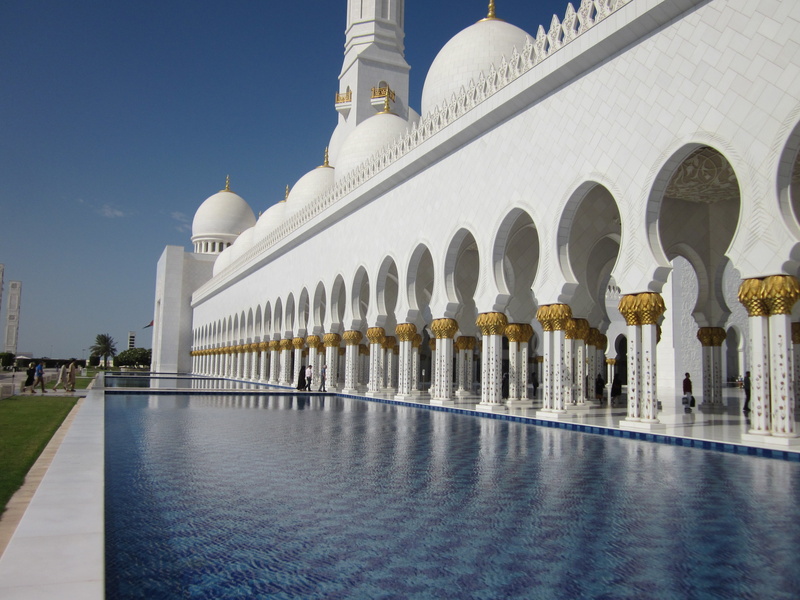 spirituality, building, sheikh zayid mosque, tourism, travel destinations, travel, belief, arch, dome, place of worship, building exterior, 4K, religion