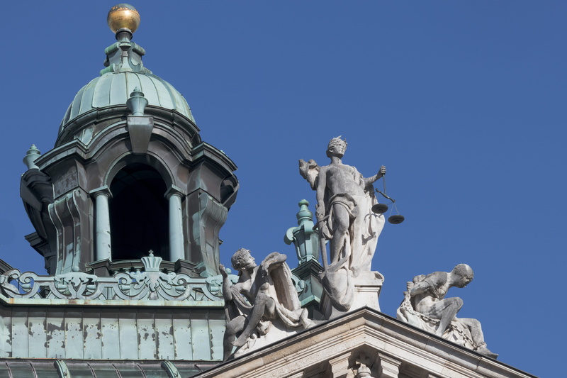religion, art and craft, bavaria, low angle view, blue, friedrich von thiersch, sculpture, architect, the neo-baroque style, no people, architecture, 5K