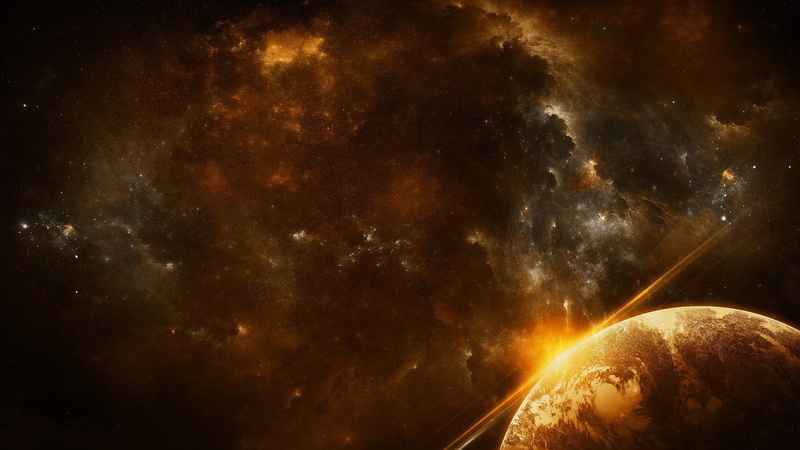sunrise, texture, cloud, dark, planet - space, sky, space, ray, graphic, pattern, design, sunset, color, galaxy, art, science, fantasy, nature, universe