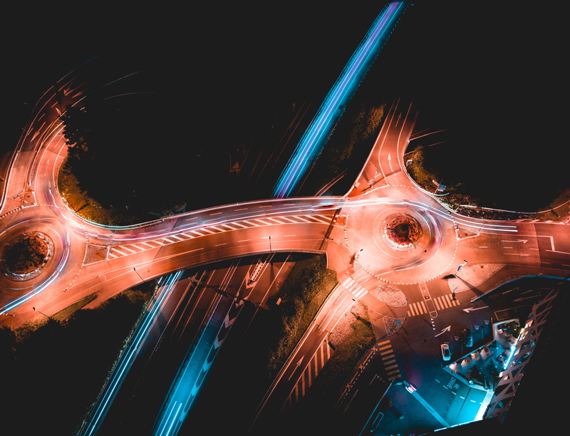 cyberpunk, lights, long exposure, spiez, nightlife, future, 4K, car, light trail, light - natural phenomenon, no people, illuminated, pattern, indoors