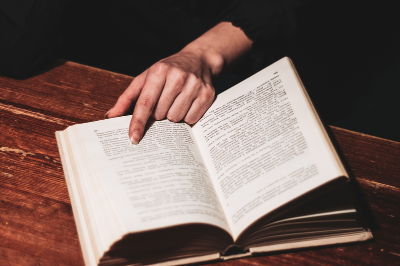 human hand, labeled, wood, lifestyles, open, black, person, room, table, belief, white, page, human, hand, spirituality, indoors, novel, russia, dark, religion