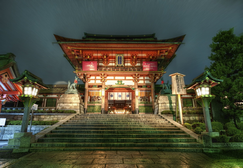 urban Scene, night, shinto, china - East Asia, built Structure, temple, east Asian Culture, travel Destinations, brown, belief, japanese Culture, buddhism