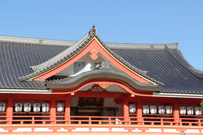 day, low angle view, clear sky, sky, no people, 5K, wood, shinto, building, place of worship, nature, outdoors, built structure, imperious, travel destinations